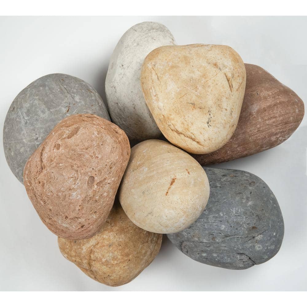 MSI MultiColor Boulder Extra Large (714 in.) Bulk Landscape Rock (3