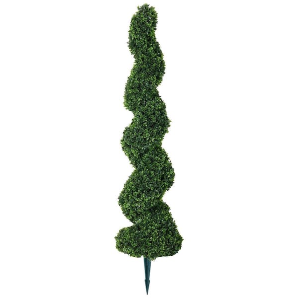 新品未開封　Brunt ガスホースライン 50cm OD オリーブカラー DR.Planzen 4 ft. Artificial Boxwood Spiral Topiary Trees Faux