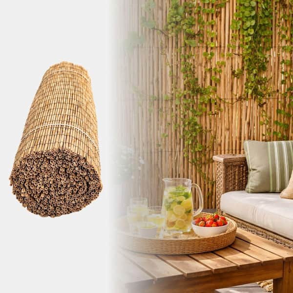 BAMBOO CDS600PG　新品 Backyard X-Scapes 6 ft. H x 16 ft. L Natural Jumbo Reed Bamboo