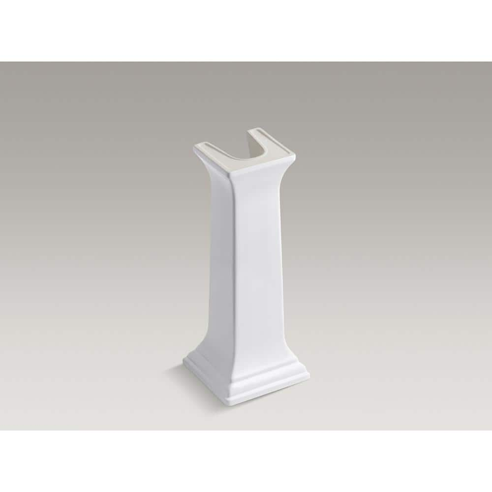 Kohler K-2267 Memoirs 27-3/8  Lavatory Pedestal Only - White