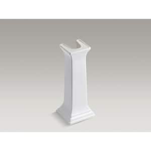 Memoirs Lavatory Ceramic Pedestal in White