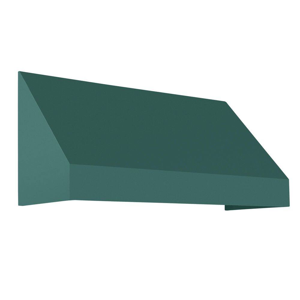 7.38 ft. New Yorker Acrylic Fabric Fixed Awning (88.5 in. W x 24 in. H x 36 in. D) in Forest price history on PriceWatchPro