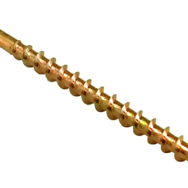 Grabber #8 x 2-1/2 in. Gold Phillips Bugle Screw (1 lb. per Box