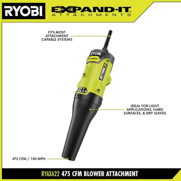 RYOBI 40V Expand-It Cordless Battery Attachment Capable