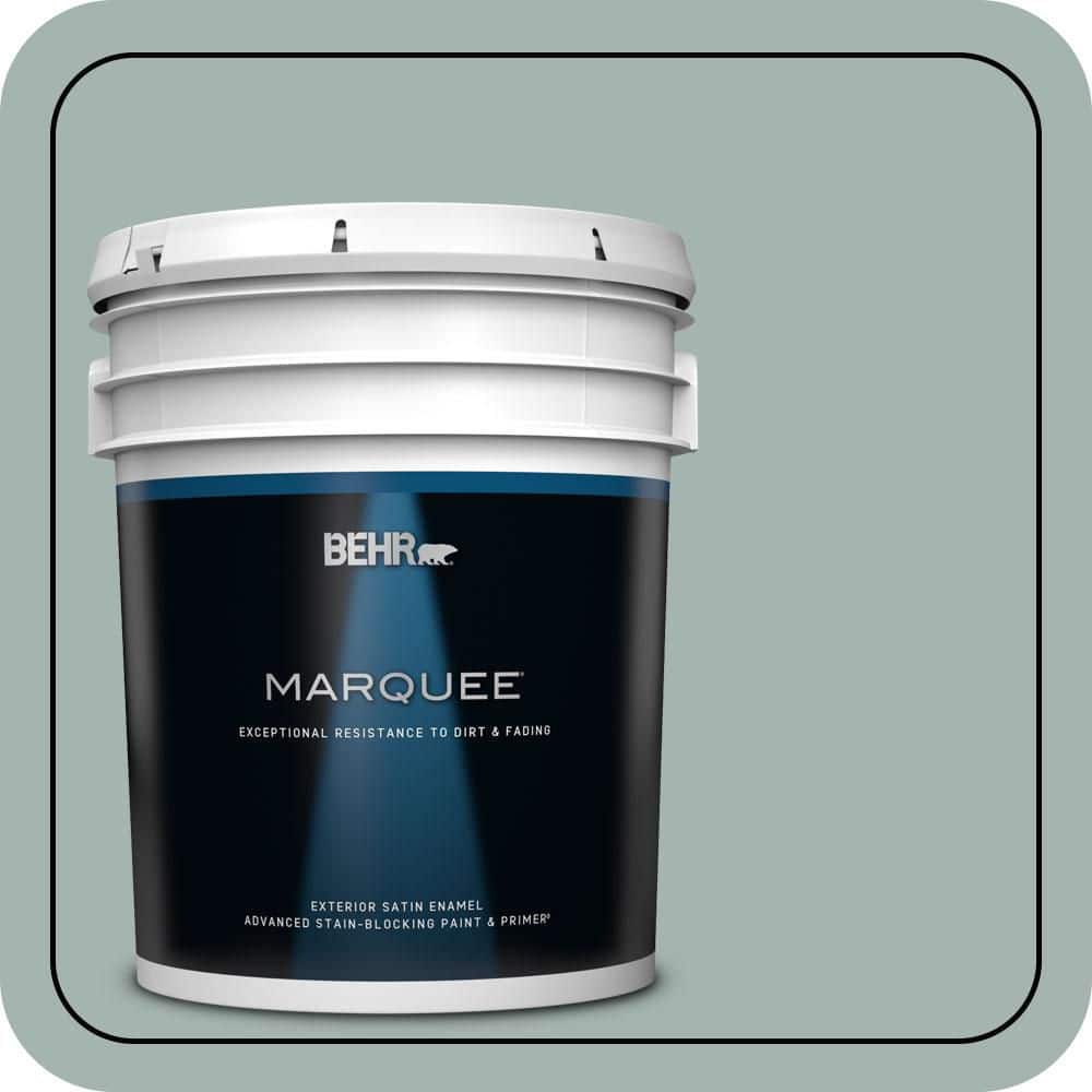 5 gal. #PPU12-09 Frozen Pond Satin Enamel Exterior Paint & Primer price history on PriceWatchPro