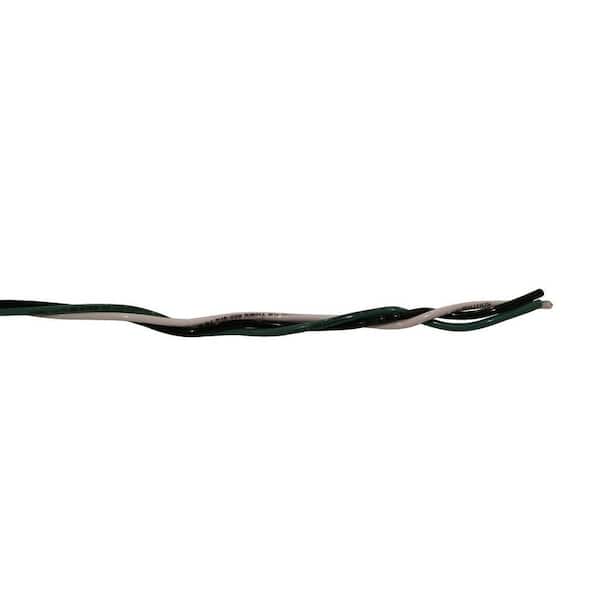 25 ft. 14/3 Black/White/Green Solid CU THHN Tri-Wire