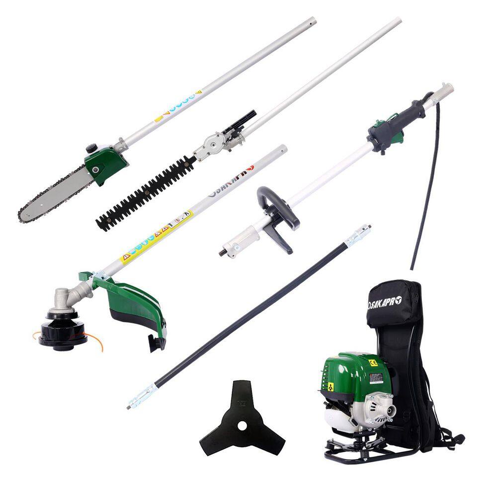 Dark Green Backpack 4 in 1 Multi-Functional Trimming Tool, 38CC 4-stroke Garden Tool System price history on PriceWatchPro