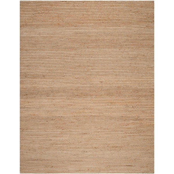 SAFAVIEH Cape Cod Natural 8 ft. x 10 ft. Striped Solid Area Rug