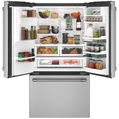 22.2 cu. ft. Smart French Door Refrigerator in Stainless Steel, Counter Depth and ENERGY STAR