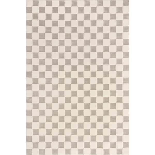 Cape May Plush Textured Washable Cream 12 ft. x 15 ft. Indoor Area Rug