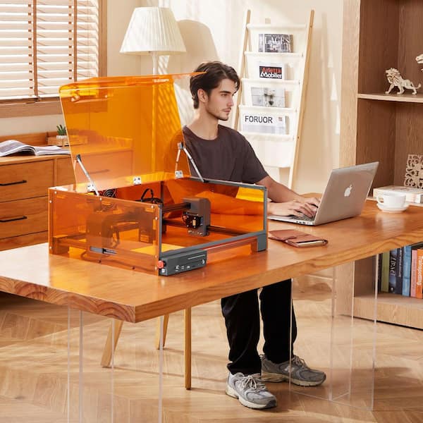 Laser Engraver, 20 W 11.8 x 11.8 in. Laser Engraving and Cutting Machine, Laser Cutter Engraver Machine for Wood