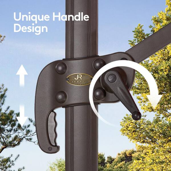 best tilting 9 patio umbrellas Outdoor Classics 9' Auto Tilt Market Umbrella