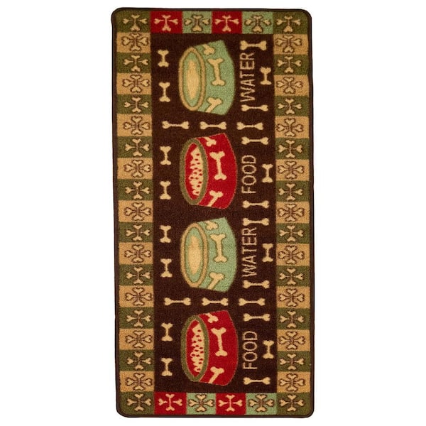 Pet Collection Water and Food 20 in. W x 59 in. L Stair Runner 8.19 sq. ft.