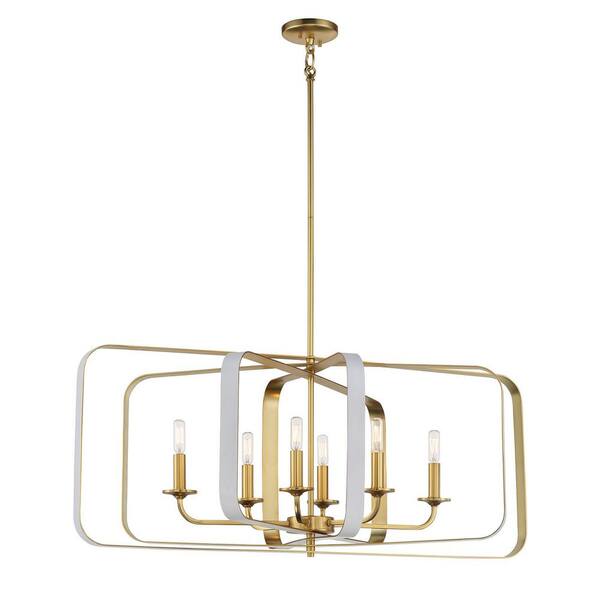 Minka Lavery Aureum 6-Light Matte White 