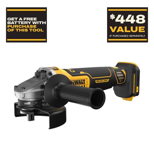 20V MAX XR Brushless Cordless 4-1/2 in.-5 in. Grinder (Tool Only)
