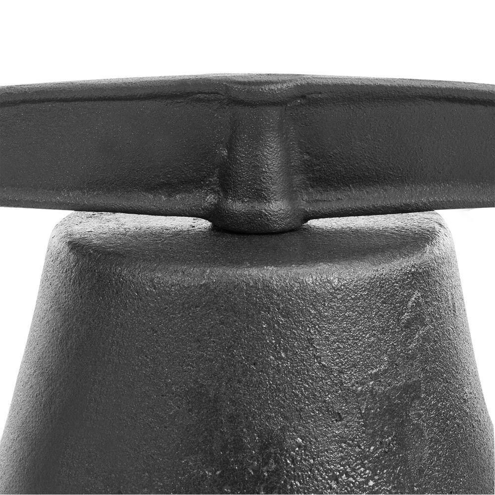 Large Black Cast Iron Farmhouse Dinner Bell