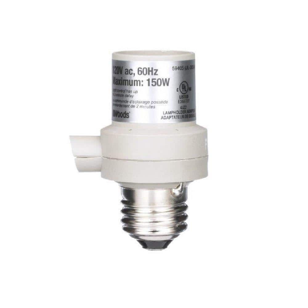 Dusk-to-Dawn Light Control for CFL - White