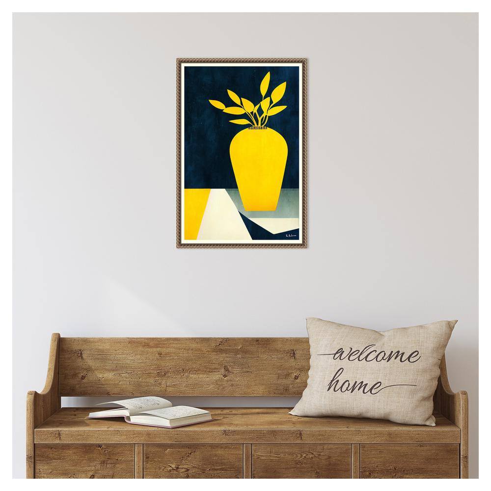 Amanti Art June Flowers by Bo Anderson Canvas Wall Art Print Framed 16 x 23-in.