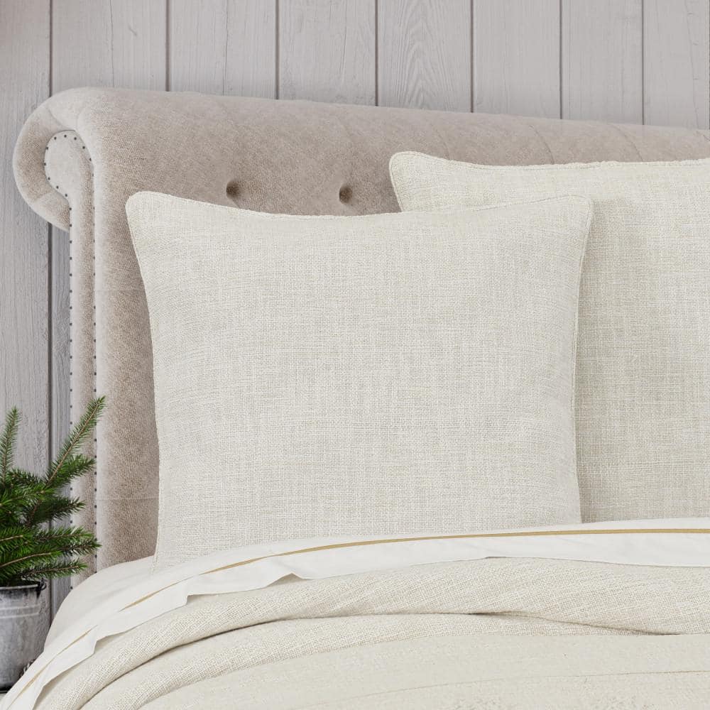Aglow White Euro Sham