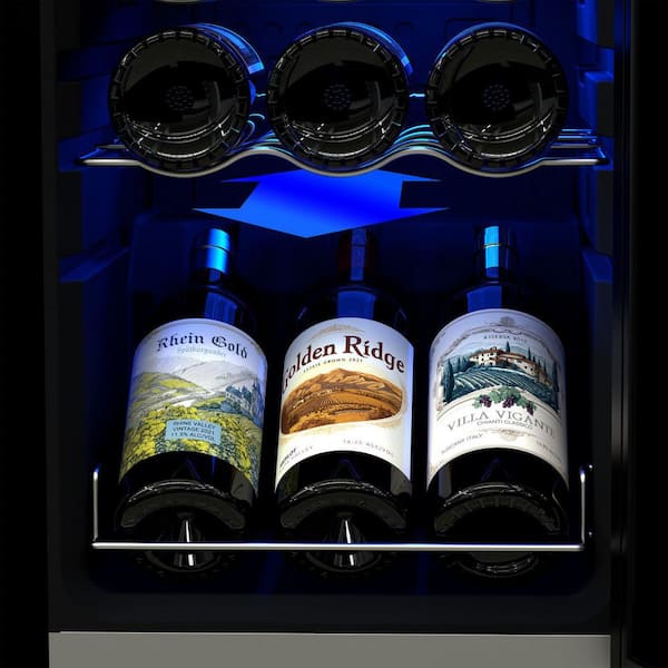 TCL Single Zone 18-Wine Bottles Stainless Look Wine Cooler