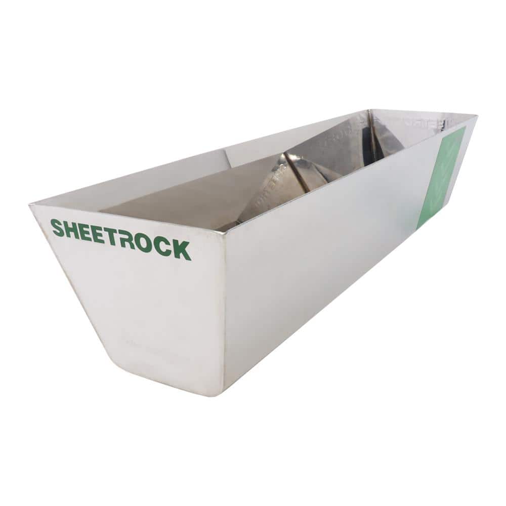 Sheetrock Classic 14 in. Stainless Steel Mud Pan USG340407 The Home Depot