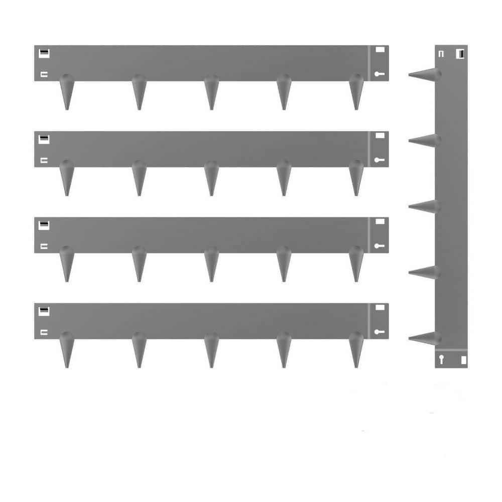 Metal Landscape Edging 5 Packs 39 x 3 in. Rust-Resistant Edging Border Dark Gray price history on PriceWatchPro