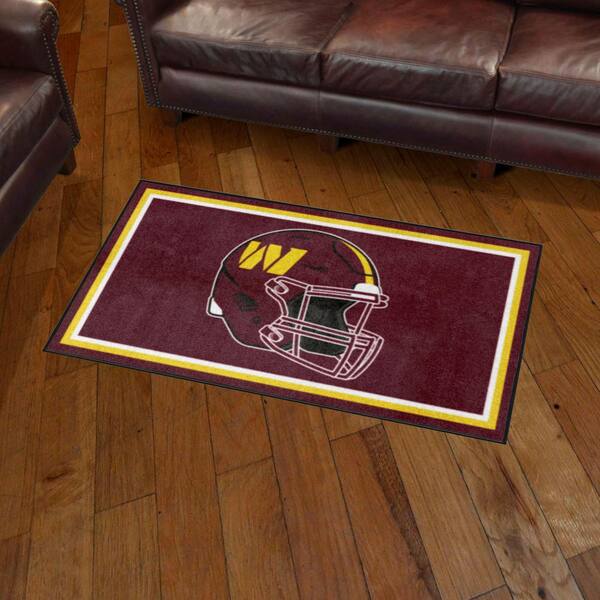 Washington Redskins carpet car mat