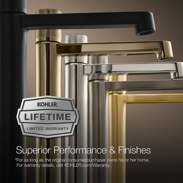 KOHLER Composed Single-Handle Deck-Mount Roman Tub Faucet with