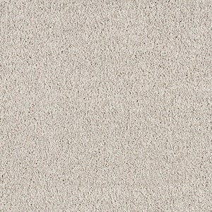 Huntcliff I Seagull Gray 31 oz. Triexta Texture Installed Carpet