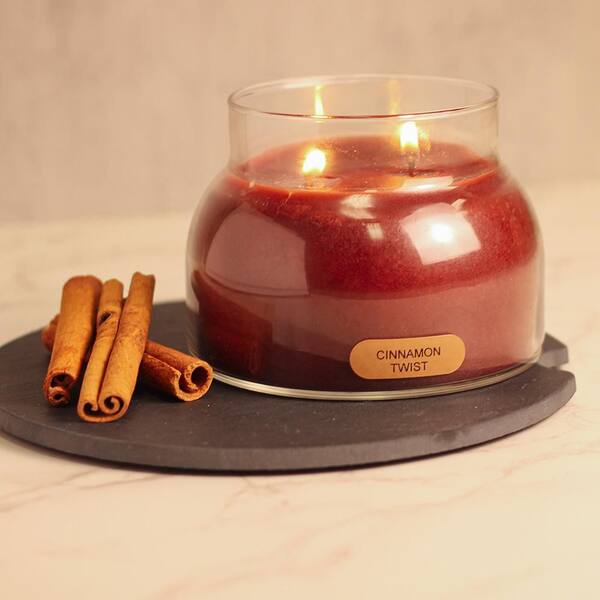 Keepers of the Light Red Cinnamon Twist Two Wick 22-Ounce Mama Candle
