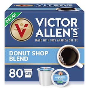 Decaf Donut Shop Blend Coffee Medium Roast Single Serve Coffee Pods for Keurig K-Cup Brewers (80 Count)