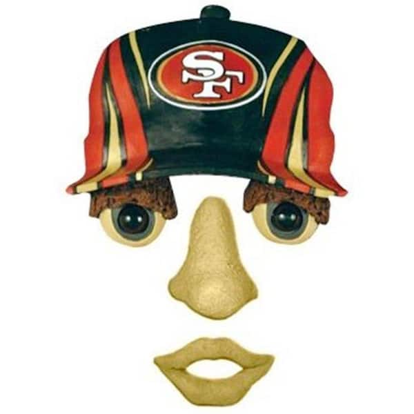 Team Sports America 14 in. x 7 in. Forest Face San Francisco 49ers