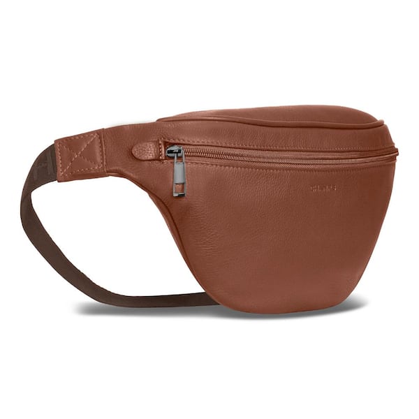 Amazon.com | Leather waist bag punk style waist bag, vintage