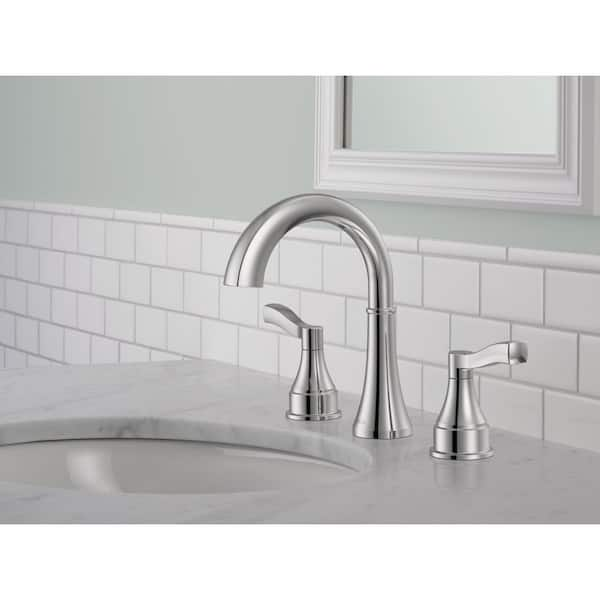 Fontaine Chrome Widespread Bathroom Sink Faucet FF-NHVW8 New, Open Box.  6615699914770