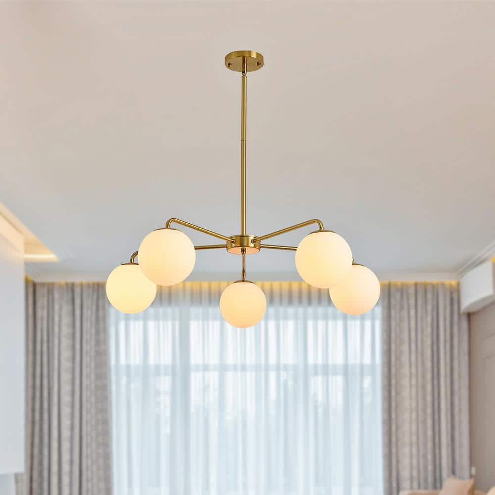 Magic Home 5-Light Reversible Kitchen Island Light Fixture Magic Home 5-Light Reversible Kitchen Island Light Fixture