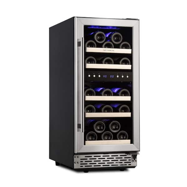 Phiestina 15 In Built In Or Free Standing 29 Bottle Wine Cooler Refrigerator Ph 29bd The Home Depot