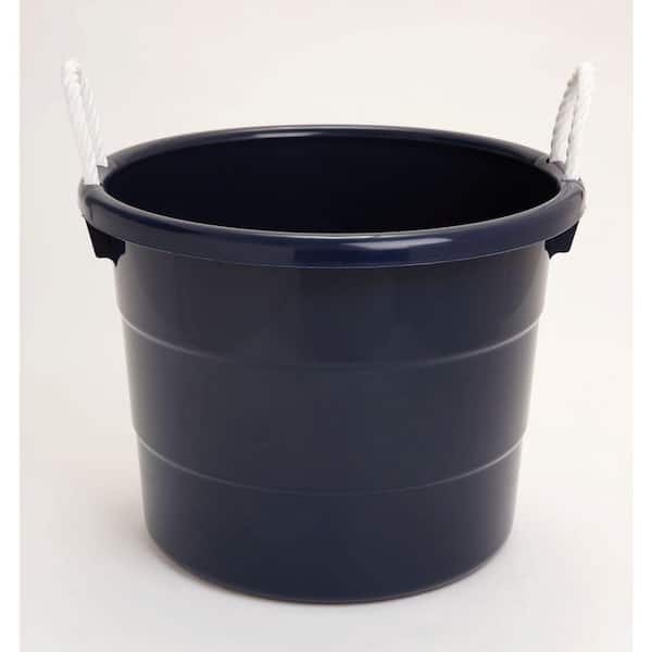 HOMZ 18-Gal. Tub with Rope Handle
