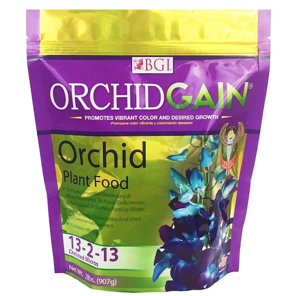 Bgi Orchidgain 2 Lb Orchid Plant Food 2orch The Home Depot