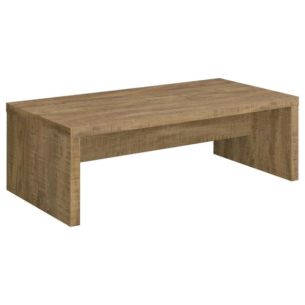 Coaster Lynette 23.5 in. Mango Rectangle Engineered Wood Coffee Table