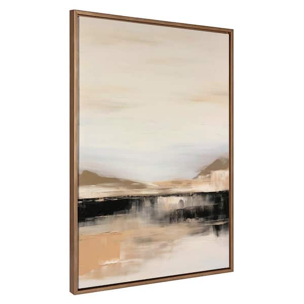 Kate and Laurel Sylvie Peaceful Landscape II Framed Canvas by Amy Lighthall Set of 1 Nature Art Print 31.49 in. x 42.00 in.