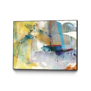 30 in. x 40 in. ''Deviation I'' by Sisa Jasper Framed Wall Art