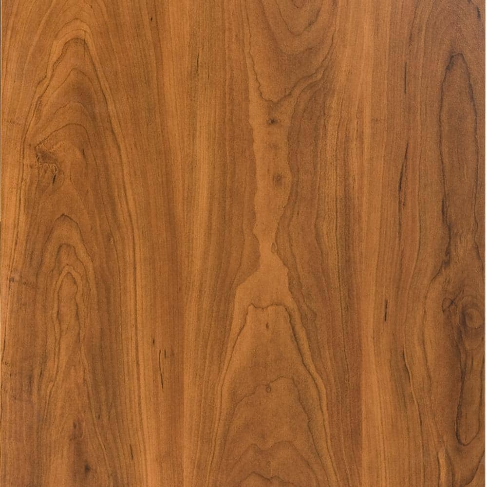Autumn Oak 42" Corner Desk with Keyboard Tray and Drawers