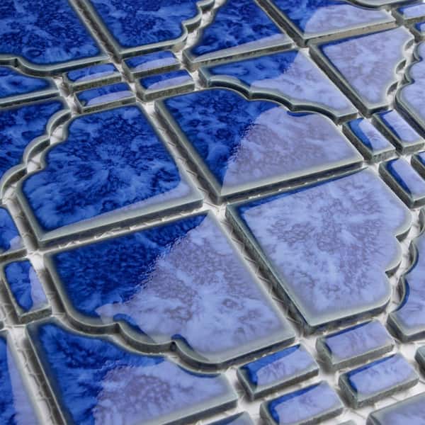 12mm Cobalt Blue??¨Matte Mosaic Tiles – Kismet Mosaic