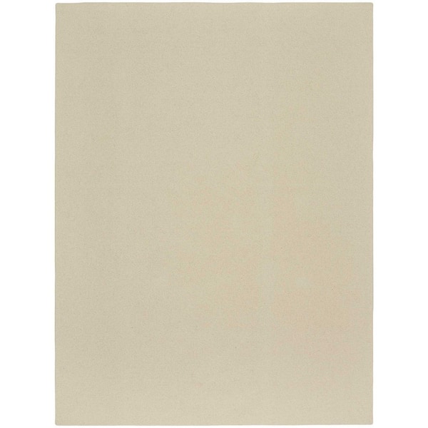 Bismarck Ivory 8 ft. x 10 ft. Custom Area Rug with Pad