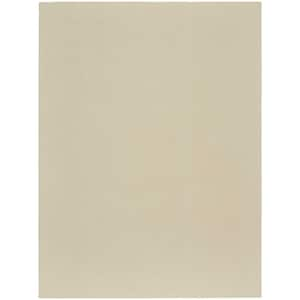 Bismarck Ivory 8 ft. x 10 ft. Custom Area Rug with Pad