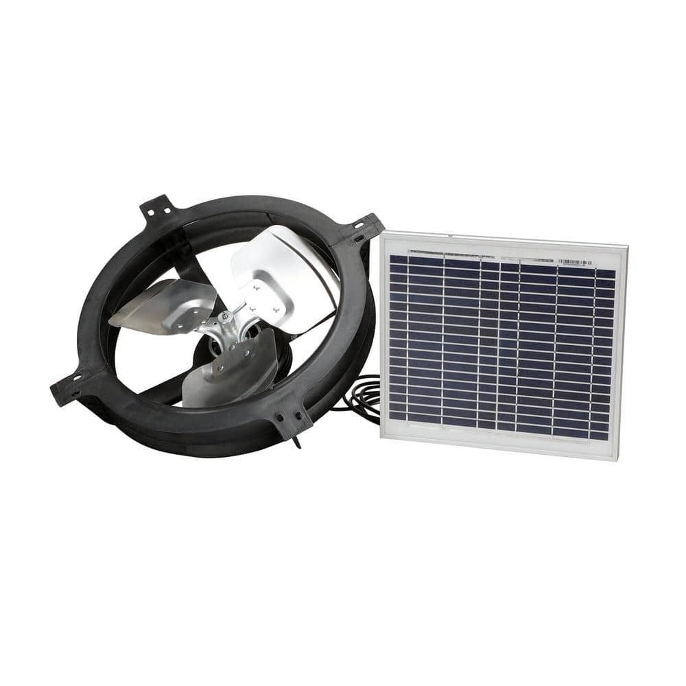 Air Vent 53560 / NPSG8 Solar Powered Gable Exhaust Fan - Quantity of 1