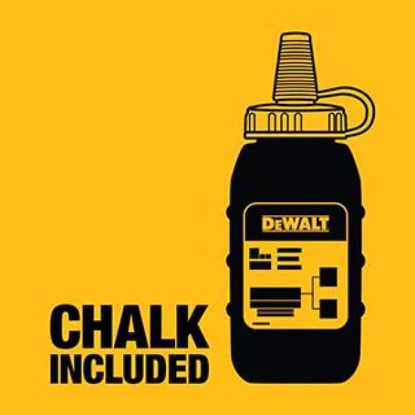 DeWALT® DWHT47098 Replacement Chalk Line, 100 ft L Chalk, For Use With Chalk  Reel, White