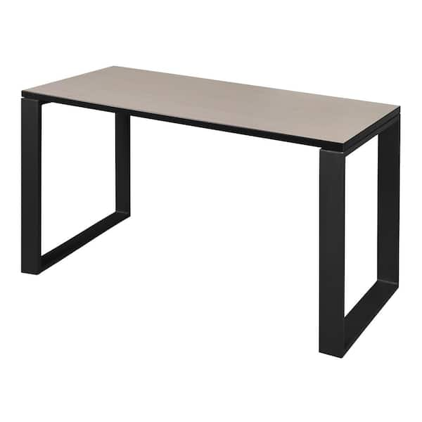 Regency Structure 48 in. x 24 in. Maple/Black Training Table