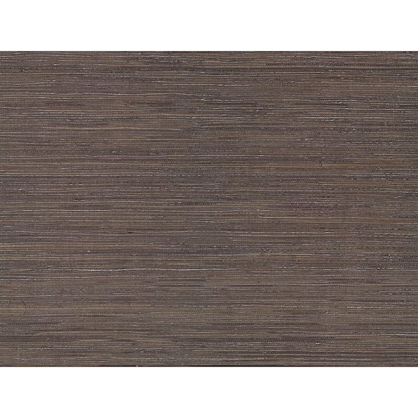 Shandong Chocolate Ramie Grasscloth Peelable Roll (Covers 72 sq. ft.)