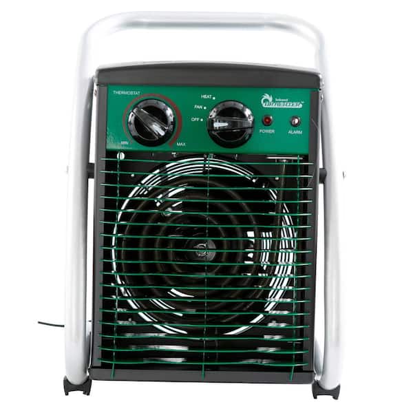 Electric Greenhouse Heater With Digital Thermostat Control, Portable Heater  Fan For Green House, Grow Tent, Flower Room, Overheat Protection, Fast